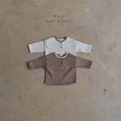 セール‼️ストライドシャツ　長袖　韓国子供服