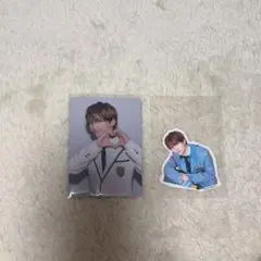 藤原丈一郎　HARDWORK トレカ・ステッカー