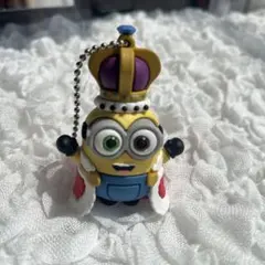 ミニオン 王冠付きストラップ