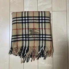 Burberry ストール　膝掛け　ウール100%