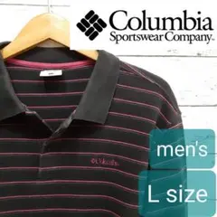 ✨大人気✨　Columbia(コロンビア)　メンズ　長袖ポロ　L sizeのサムネイル