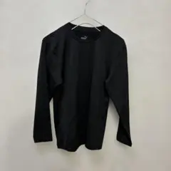 V1635 PUMA キッズ 長袖Tシャツ ブラック 160cmのサムネイル