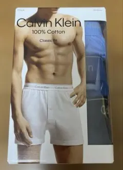 Calvin Klein 100% Cotton ボクサーショーツ 3パック