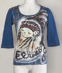 エルロデオ EL RODEO Ｔシャツ カットソー インディアン 女の子