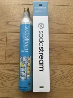 ソーダストリーム 本体 ガスシリンダー3本付き - メルカリ