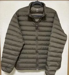 美品 ユニクロ ウルトラライトダウン メンズ ブラウン XXL