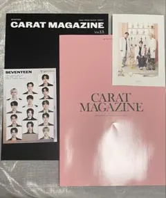 CARAT MAGAZINE SEVENTEEN vol.13 14２冊セット