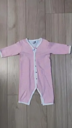 プチバトー ロンパース 6ヶ月67cm