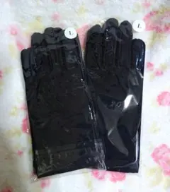未使用 黒色 Lサイズ 手袋 2組