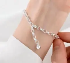 シルバー リンクチェーン ブレスレット