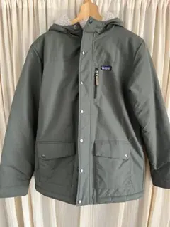 【とんたん様】patagonia フード付きジャケット グリーン　キッズXXL