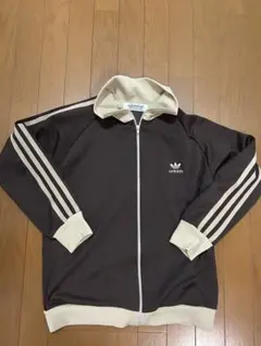 adidasジャージ ベージュ ブラウン西ドイツ時代 デサント超レアグランジ