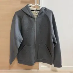 美品☆BEAUTY & YOUTH グレー フード付きパーカー Lのサムネイル