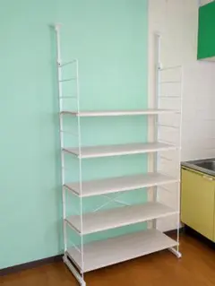 断捨離うさぎ様専用 無印良品ホワイト 4段スチールラック バスケット