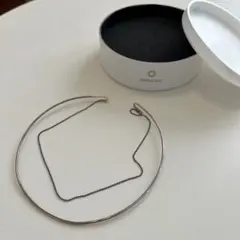 SASKIA DIEZ シルバーチョーカー 専用ケース付き