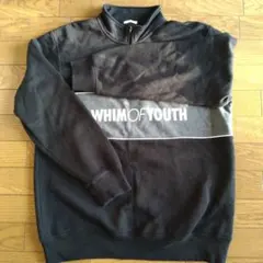 gu ハーフジップ m