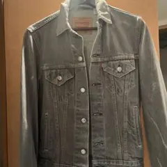 Levi's ライトグレー　デニムジャケット　MADE IN MEXICO