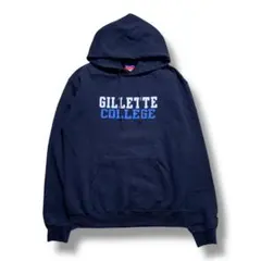 F1236　【即購入OK】champion　カレッジパーカー　サイズM　ネイビー