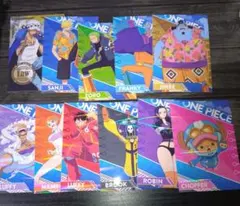 ワンピース　エッグヘッド編　ブロマイドガム　ルフィ　などセット