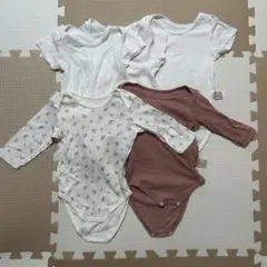 ベビー肌着セット（ホワイト・ピンク）