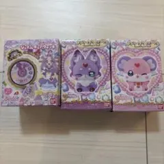 名探偵プリキュア 食玩セット 3点 まとめ売り