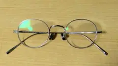 JINS チタニウムラウンド眼鏡 ケース付き