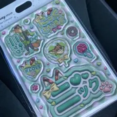 ディズニーストア　ぷっくりシール　ニック・ワイルド