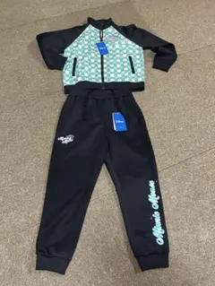 破格 ミニーマウス ジャージ 上下セット セットアップ キッズ 120cm