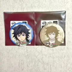 鬼滅の刃 冨岡義勇 明治村 トレーディングマット缶バッジ 義勇 鬼滅 缶バッジ