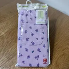 ユニクロ　レギンス10分丈　リブ素材　レギュラーフィット　100