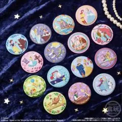 ディズニー　刺繍缶バッジ　わんわん物語