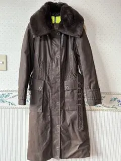 【予約完売品】モンクレー ファー付きダウンコート（0）