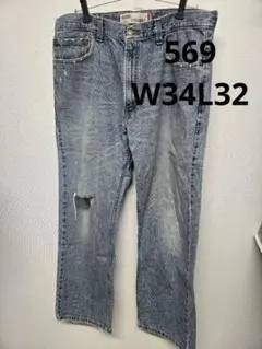 Levi's 569 Loose Straight W34 L32
