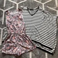 超美品☆未着用タグなし☆スパイラルガール ロンパース&モモンガドルマン 夏に♪