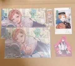 あくあや　ティス　チェキ風カード　特典　マグネットアクスタ　メーレ　ステッカー