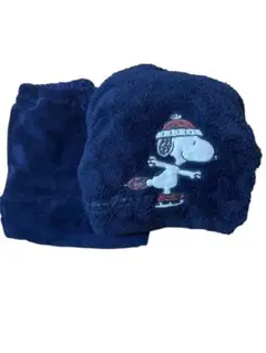 ジーユー　GU マシュマロフィール フリース スヌーピー ラメ感パジャマ上下 Ｌ