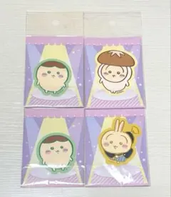 ちいかわ 100均 ダイカットステッカー（くりまんじゅう・うさぎ）セット