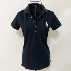 Y2K ポロシャツ 平成ギャル ビッグポニー ピチT ラルフローレン 海外ガール