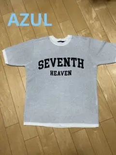 【新品未使用】AZUL メンズ半袖 Mサイズ　アクリルニットのサムネイル