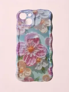 JETech iPhone 13専用 花柄ケース