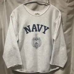 90s US NAVY スウェット リバースウィーブタイプ Lサイズ