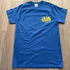 KAVU Tシャツ ブルー SMALL