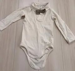 H&M アイボリー 長袖ロンパース フォーマル