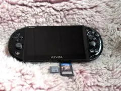 SONY PS Vita 本体 ブラック メモリーカード16GB ソフト付き