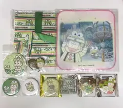 おそ松さん サンリオ コラボ チョロ松 けろけろけろっぴ トートバッグ 缶バッジ