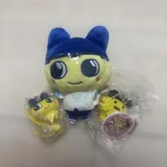 まめっち　3点セット　プチプチおみせっちボールチェーン付きマスコット＆ガチャ×2