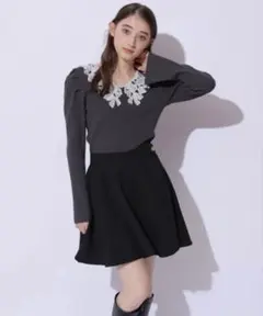 2026年最新】Rirandture リボンレースニットプルオーバーの人気