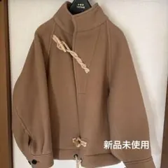 HYKE DOUBLE FACE DUFFEL JACKET オリーブ サイズ2 - メルカリ