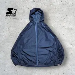 starter スターター ナイロンジャケット 刺繍ロゴ オーバーサイズ XL