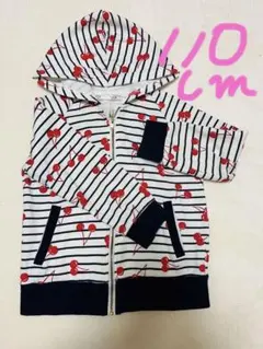 Stomp Stamp チェリー柄パーカー　110cm